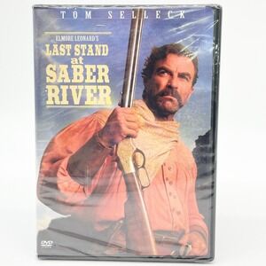 Last Stand At Saber River DVD Tom Selleck Western Elmore Leonard‎ Cowboy Drama